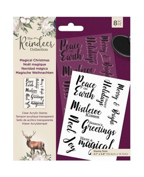 Crafter's Companion The Reindeer Collection Magical Christmas Clear Stamps (TRC-ST-MAGCH) Crafter's Companion The Reindeer Collection Magical Christmas Clear Stamps (TRC-ST-MAGCH)