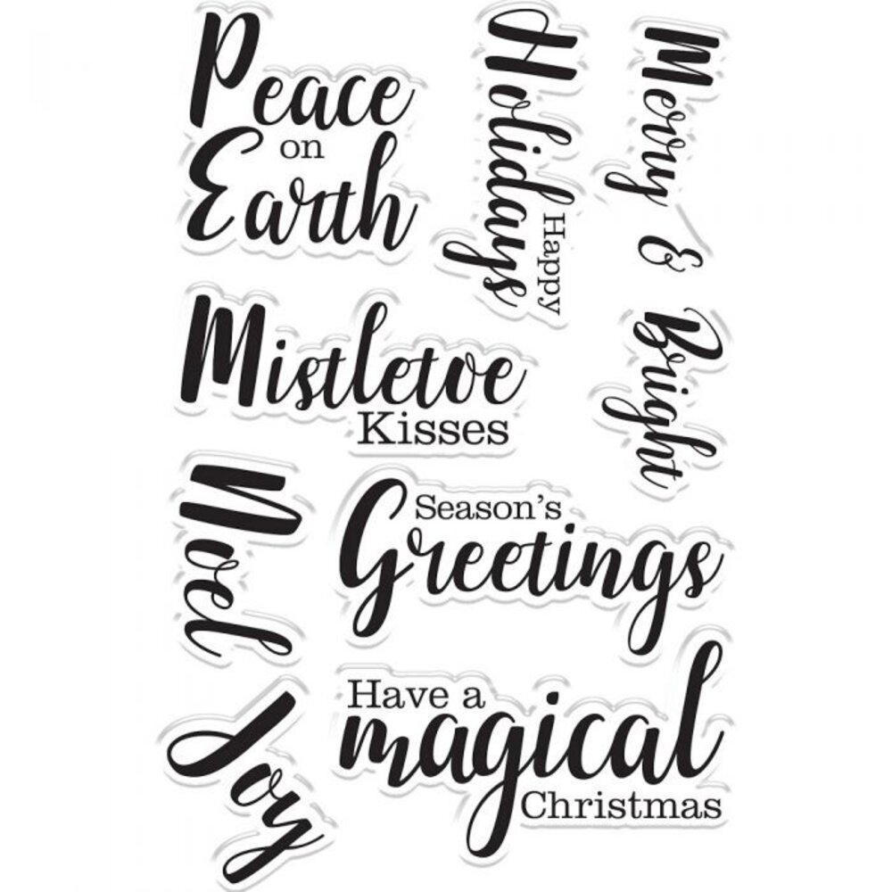 Crafter's Companion The Reindeer Collection Magical Christmas Clear Stamps (TRC-ST-MAGCH) Crafter's Companion The Reindeer Collection Magical Christmas Clear Stamps (TRC-ST-MAGCH)