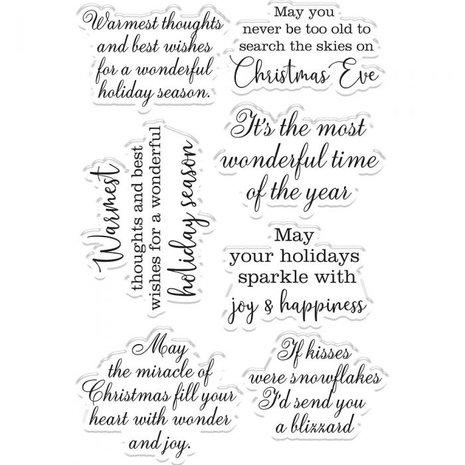 Crafter's Companion The Reindeer Collection Holiday Season Clear Stamps (TRC-ST-HOLSE) Crafter's Companion The Reindeer Collection Holiday Season Clear Stamps (TRC-ST-HOLSE)