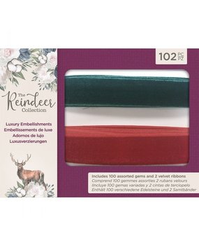 Crafter's Companion The Reindeer Collection Luxury Embellishments (TRC-LEMB)