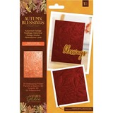 Crafter's Companion Autumn Blessings Collection Autumnal Foliage 5x7 Inch 3D Embossing Folder (NG-AUT-EF5-3D-AUTF)