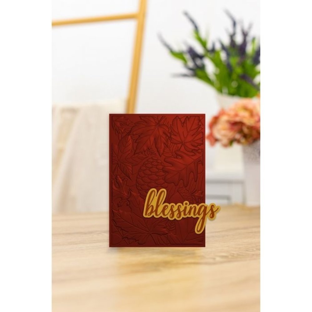 Crafter's Companion Autumn Blessings Collection Autumnal Foliage 5x7 Inch 3D Embossing Folder (NG-AUT-EF5-3D-AUTF) Crafter's Companion Autumn Blessings Collection Autumnal Foliage 5x7 Inch 3D Embossing Folder (NG-AUT-EF5-3D-AUTF)