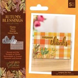 Crafter's Companion Autumn Blessings Collection Thanks Stamp & Die (NG-AUT-STD-THAN)