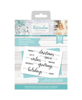 Crafter's Companion Watercolour Christmas Brush Sentiments Clear Stamps (S-WC-ST-BRUS) Crafter's Companion Watercolour Christmas Brush Sentiments Clear Stamps (S-WC-ST-BRUS)