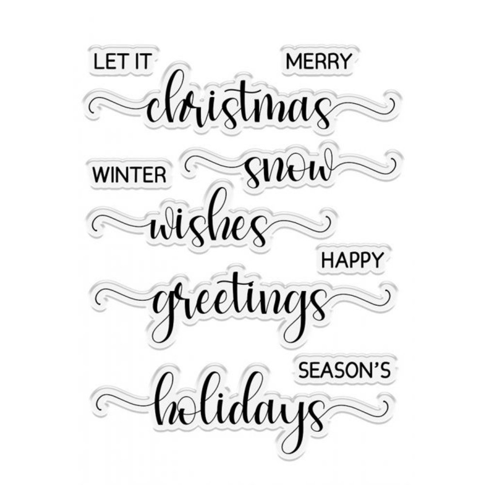 Crafter's Companion Watercolour Christmas Brush Sentiments Clear Stamps (S-WC-ST-BRUS) Crafter's Companion Watercolour Christmas Brush Sentiments Clear Stamps (S-WC-ST-BRUS)