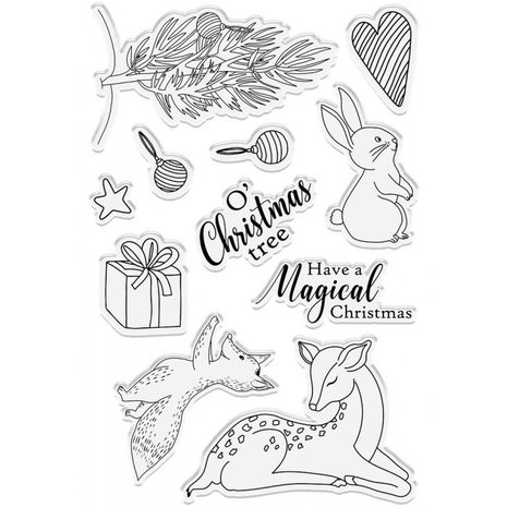 Crafter's Companion Watercolour Christmas Magical Christmas Clear Stamps (S-WC-ST-MAGC) Crafter's Companion Watercolour Christmas Magical Christmas Clear Stamps (S-WC-ST-MAGC)