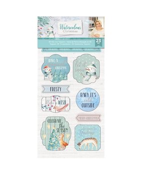 Crafter's Companion Watercolour Christmas Character 3D Die-Cut Toppers (S-WC-3D-DTOP) Crafter's Companion Watercolour Christmas Character 3D Die-Cut Toppers (S-WC-3D-DTOP)