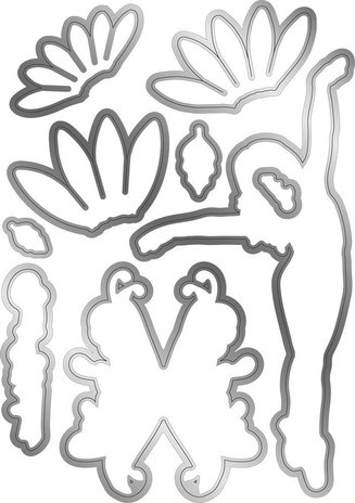 Crafter's Companion Flower Fairies Aster Stamp & Die (SCC-FF-STD-ASTE)