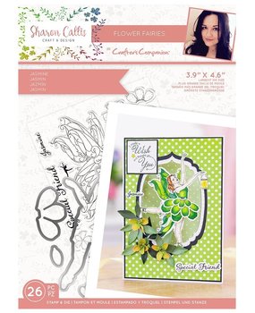 Crafter's Companion Flower Fairies Jasmine Stamp & Die (SCC-FF-STD-JASM) Crafter's Companion Flower Fairies Jasmine Stamp & Die (SCC-FF-STD-JASM)