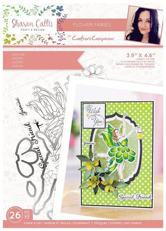 Crafter's Companion Flower Fairies Jasmine Stamp & Die (SCC-FF-STD-JASM)