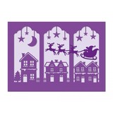 Gemini Santa Over Rooftops Elements Dies (GEM-MD-ELE-SANRO)