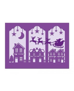 Gemini Santa Over Rooftops Elements Dies (GEM-MD-ELE-SANRO) Gemini Santa Over Rooftops Elements Dies (GEM-MD-ELE-SANRO)