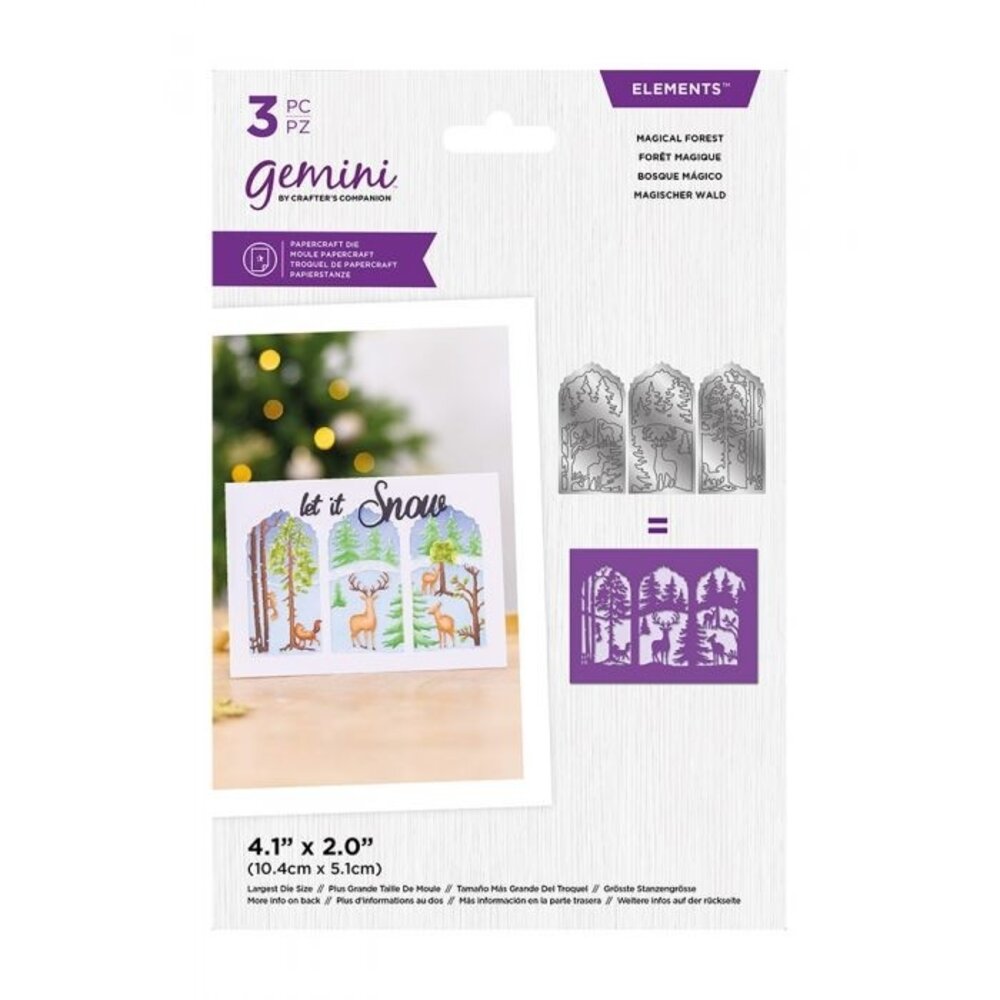 Gemini Magical Forest Elements Dies (GEM-MD-ELE-MAGFO) Gemini Magical Forest Elements Dies (GEM-MD-ELE-MAGFO)