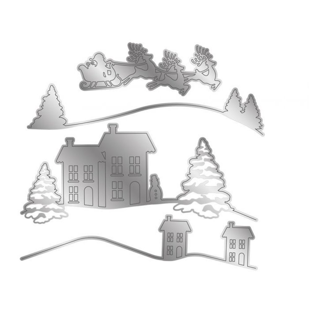 Gemini A Christmas Eve Scene Edge'ables Dies (GEM-MD-EDG-CESC) Gemini A Christmas Eve Scene Edge'ables Dies (GEM-MD-EDG-CESC)