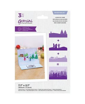 Gemini A Snow Day Scene Edge'ables Dies (GEM-MD-EDG-SDSC)