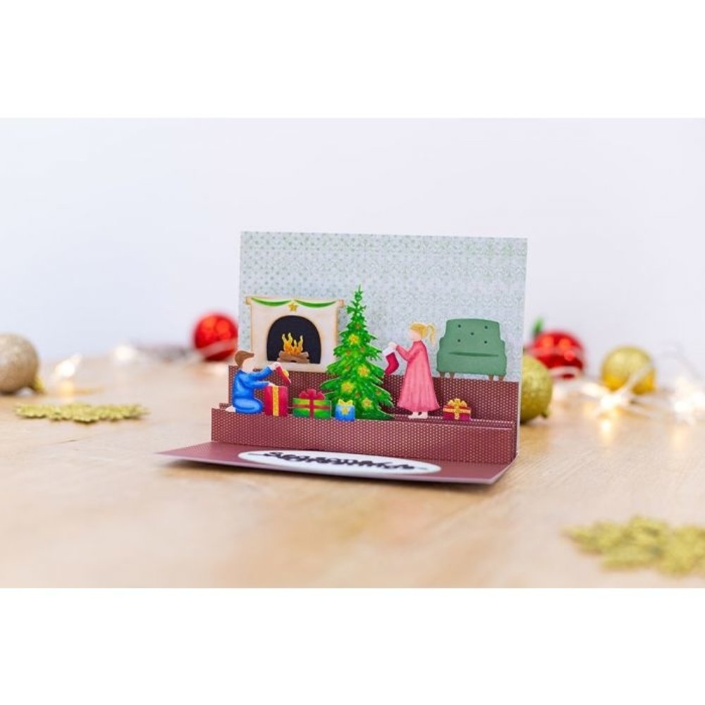 Gemini A Christmas Morning Scene Edge'ables Dies (GEM-MD-EDG-CMSC)