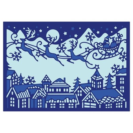 Gemini Jingle all the Way Big Scene Create-a-Card Dies (GEM-MD-CAD-JATW) Gemini Jingle all the Way Big Scene Create-a-Card Dies (GEM-MD-CAD-JATW)