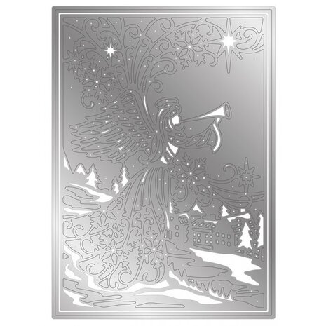 Gemini Christmas Angel Big Scene Create-a-Card Dies (GEM-MD-CAD-CHRA)