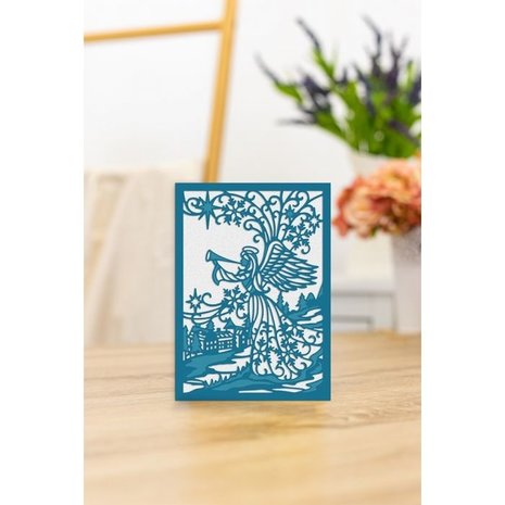 Gemini Christmas Angel Big Scene Create-a-Card Dies (GEM-MD-CAD-CHRA)