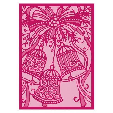 Gemini Jingle Bells Big Scene Create-a-Card Dies (GEM-MD-CAD-JINB)