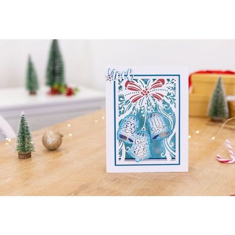 Gemini Jingle Bells Big Scene Create-a-Card Dies (GEM-MD-CAD-JINB)