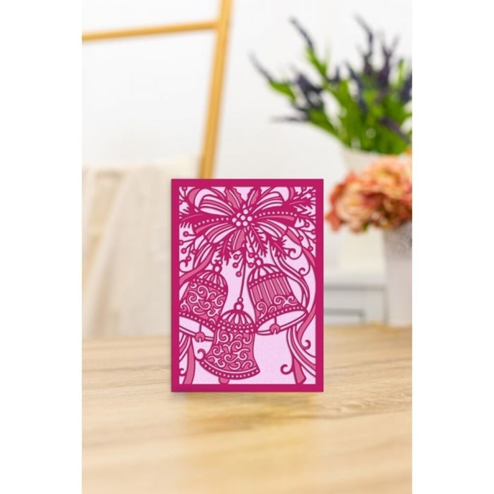 Gemini Jingle Bells Big Scene Create-a-Card Dies (GEM-MD-CAD-JINB)