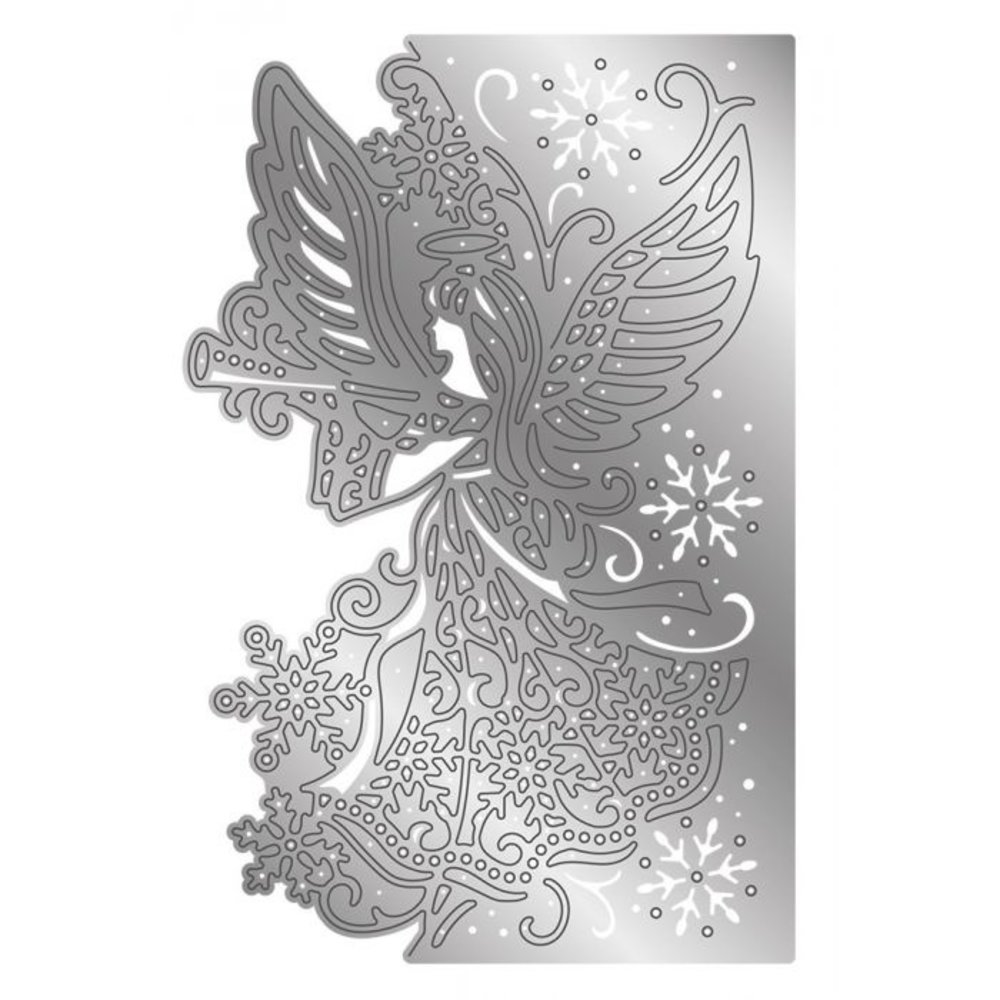 Gemini Christmas Scene Edge Elegant Angel Create-a-Card Dies (GEM-MD-CAD-ELAN)