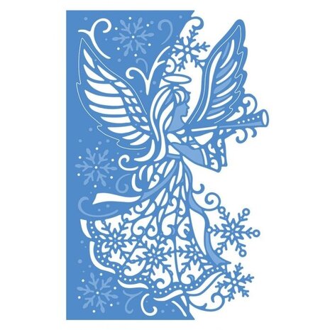 Gemini Christmas Scene Edge Elegant Angel Create-a-Card Dies (GEM-MD-CAD-ELAN)