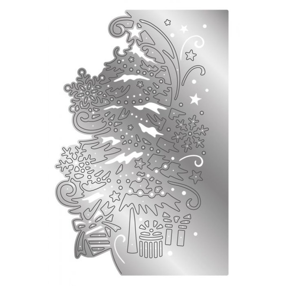 Gemini Christmas Scene Edge Traditional Christmas Tree Create-a-Card Dies (GEM-MD-CAD-TRCT)