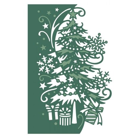 Gemini Christmas Scene Edge Traditional Christmas Tree Create-a-Card Dies (GEM-MD-CAD-TRCT)