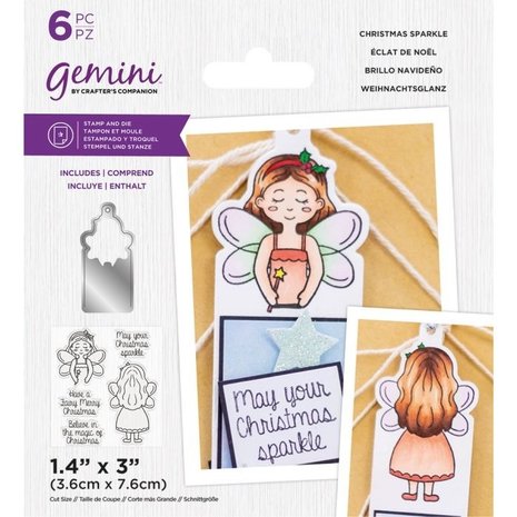 Gemini Christmas Sparkle Stamp & Die (GEM-STD-CHSP) Gemini Christmas Sparkle Stamp & Die (GEM-STD-CHSP)
