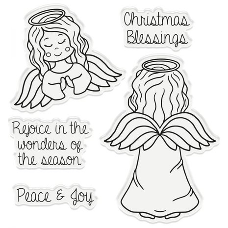 Gemini Peace & Joy Stamp & Die (GEM-STD-PEJO)