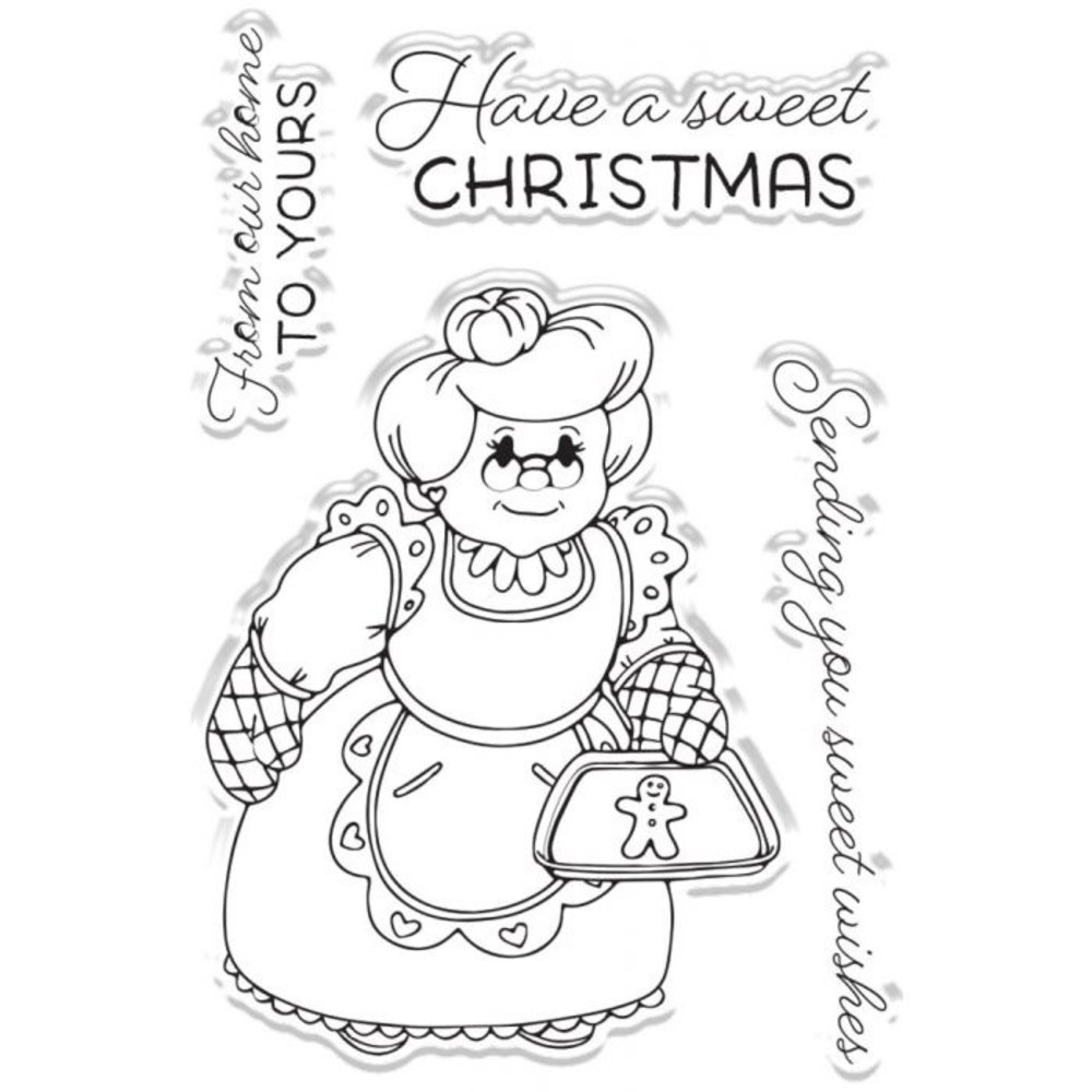 Gemini Wobbling Mrs Claus Stamp & Die (GEM-STD-WOBMCL) Gemini Wobbling Mrs Claus Stamp & Die (GEM-STD-WOBMCL)