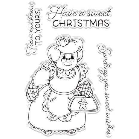 Gemini Wobbling Mrs Claus Stamp & Die (GEM-STD-WOBMCL) Gemini Wobbling Mrs Claus Stamp & Die (GEM-STD-WOBMCL)