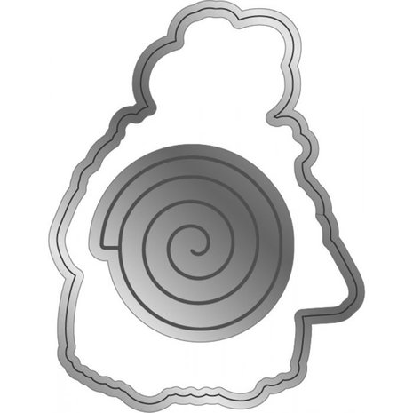 Gemini Wobbling Mrs Claus Stamp & Die (GEM-STD-WOBMCL) Gemini Wobbling Mrs Claus Stamp & Die (GEM-STD-WOBMCL)