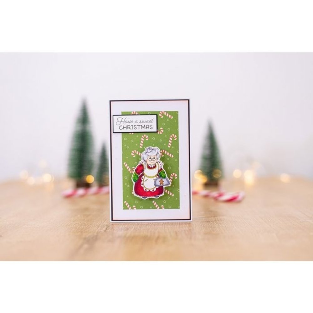 Gemini Wobbling Mrs Claus Stamp & Die (GEM-STD-WOBMCL) Gemini Wobbling Mrs Claus Stamp & Die (GEM-STD-WOBMCL)