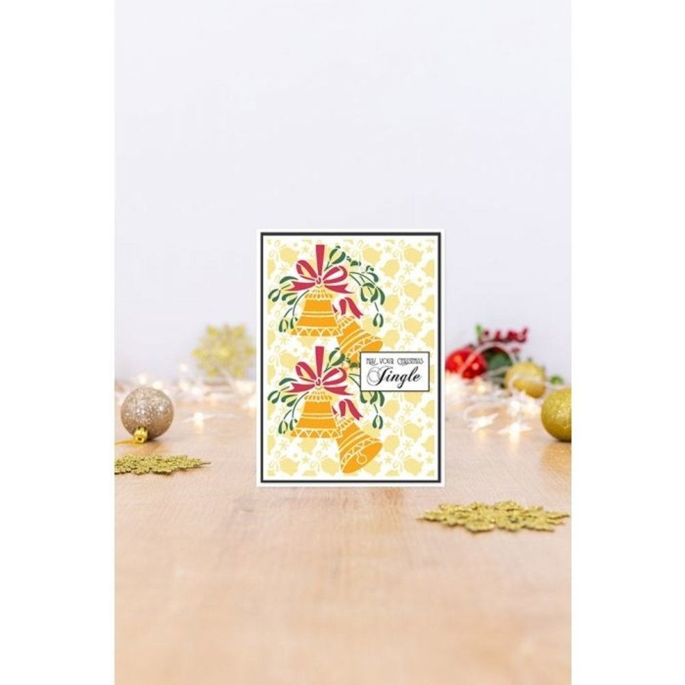 Crafter's Companion Bells are Ringing Simple Christmas Stencils (CC-STEN-BRING)