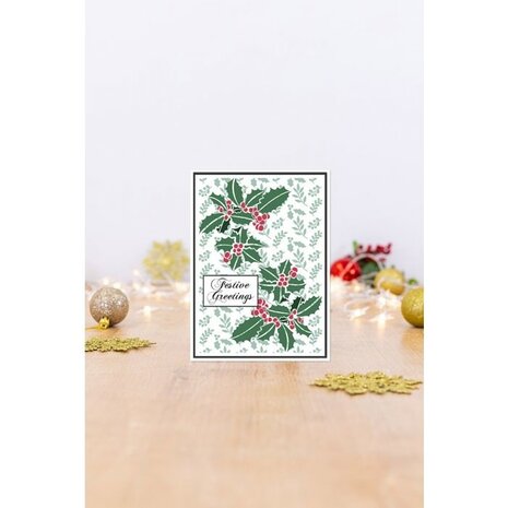 Crafter's Companion Holly Sprigs Simple Christmas Stencils (CC-STEN-HSPRIG) Crafter's Companion Holly Sprigs Simple Christmas Stencils (CC-STEN-HSPRIG)