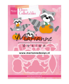 Marianne Design Collectable Eline's Raccoon (COL1472) Marianne Design Collectable Eline's Raccoon (COL1472)