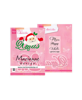 Marianne Design Collectable Eline's Santa Xmas (COL1477) Marianne Design Collectable Eline's Santa Xmas (COL1477)