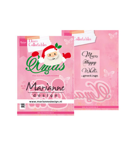 Marianne Design Collectable Eline's Santa Xmas (COL1477) Marianne Design Collectable Eline's Santa Xmas (COL1477)