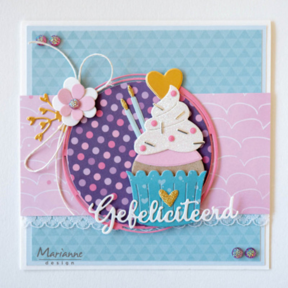 Marianne Design Collectable Cupcakes by Marleen (COL1481) Marianne Design Collectable Cupcakes by Marleen (COL1481)