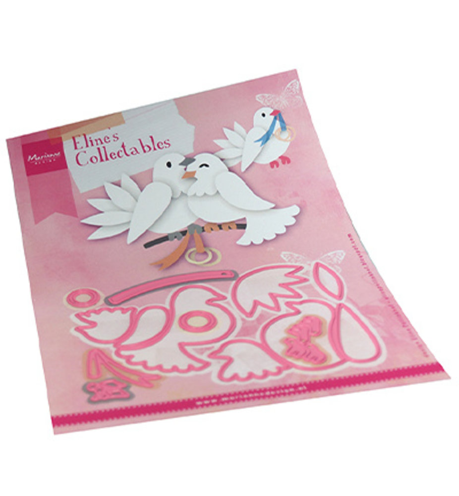 Marianne Design Collectable Eline's pigeons (COL1492) Marianne Design Collectable Eline's pigeons (COL1492)