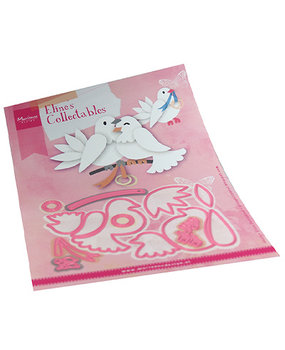 Marianne Design Collectable Eline's pigeons (COL1492) Marianne Design Collectable Eline's pigeons (COL1492)