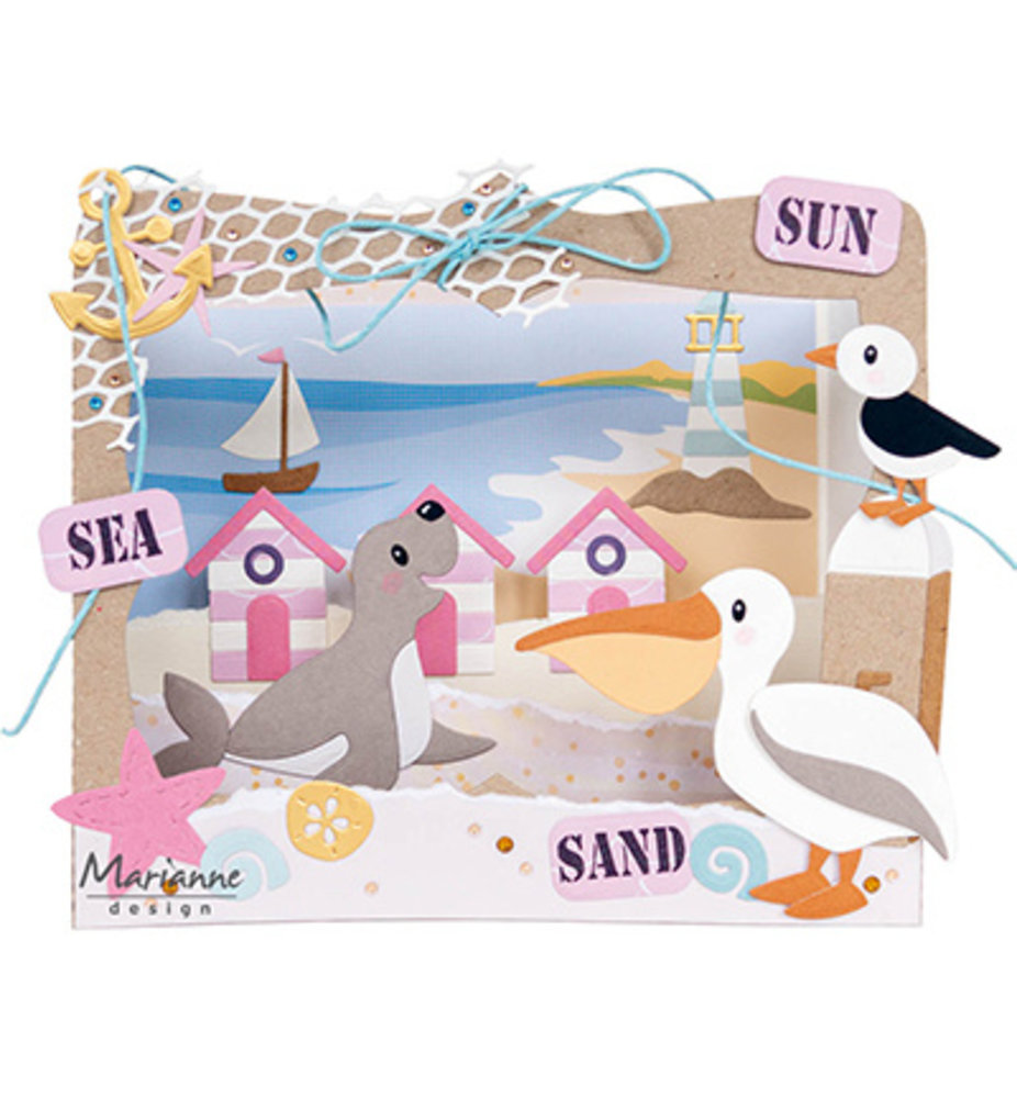 Marianne Design Collectable Eline's Sea side (COL1497) Marianne Design Collectable Eline's Sea side (COL1497)