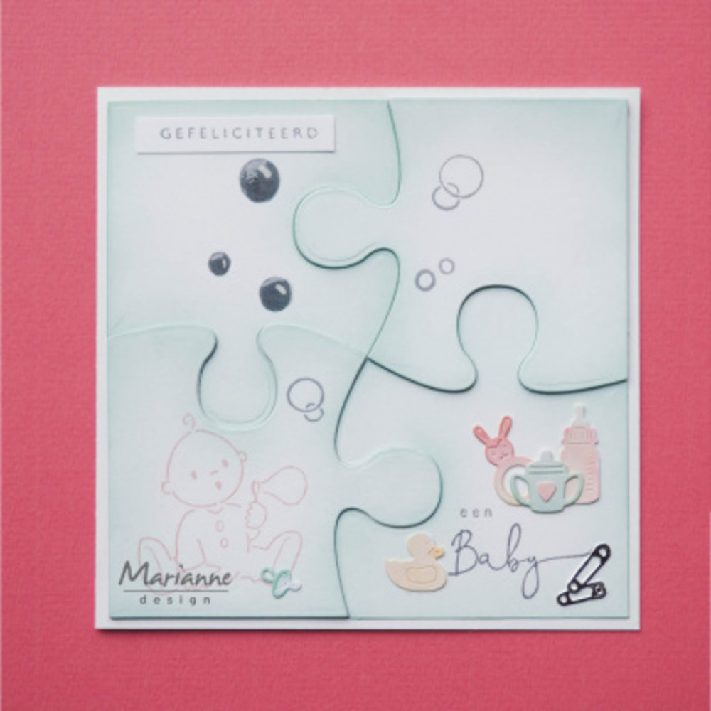 Marianne Design Craftable Puzzle Piece (CR1491) Marianne Design Craftable Puzzle Piece (CR1491)