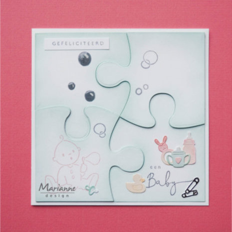 Marianne Design Craftable Puzzle Piece (CR1491) Marianne Design Craftable Puzzle Piece (CR1491)