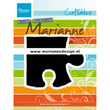 Marianne Design Craftable Puzzle Piece (CR1491)*