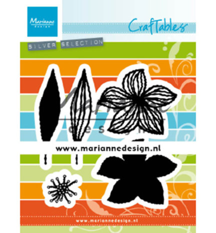 Marianne Design Craftable Open Flowers (CR1493) Marianne Design Craftable Open Flowers (CR1493)