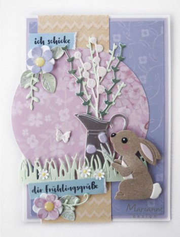 Marianne Design Craftable Bunny by Marleen (CR1498) Marianne Design Craftable Bunny by Marleen (CR1498)